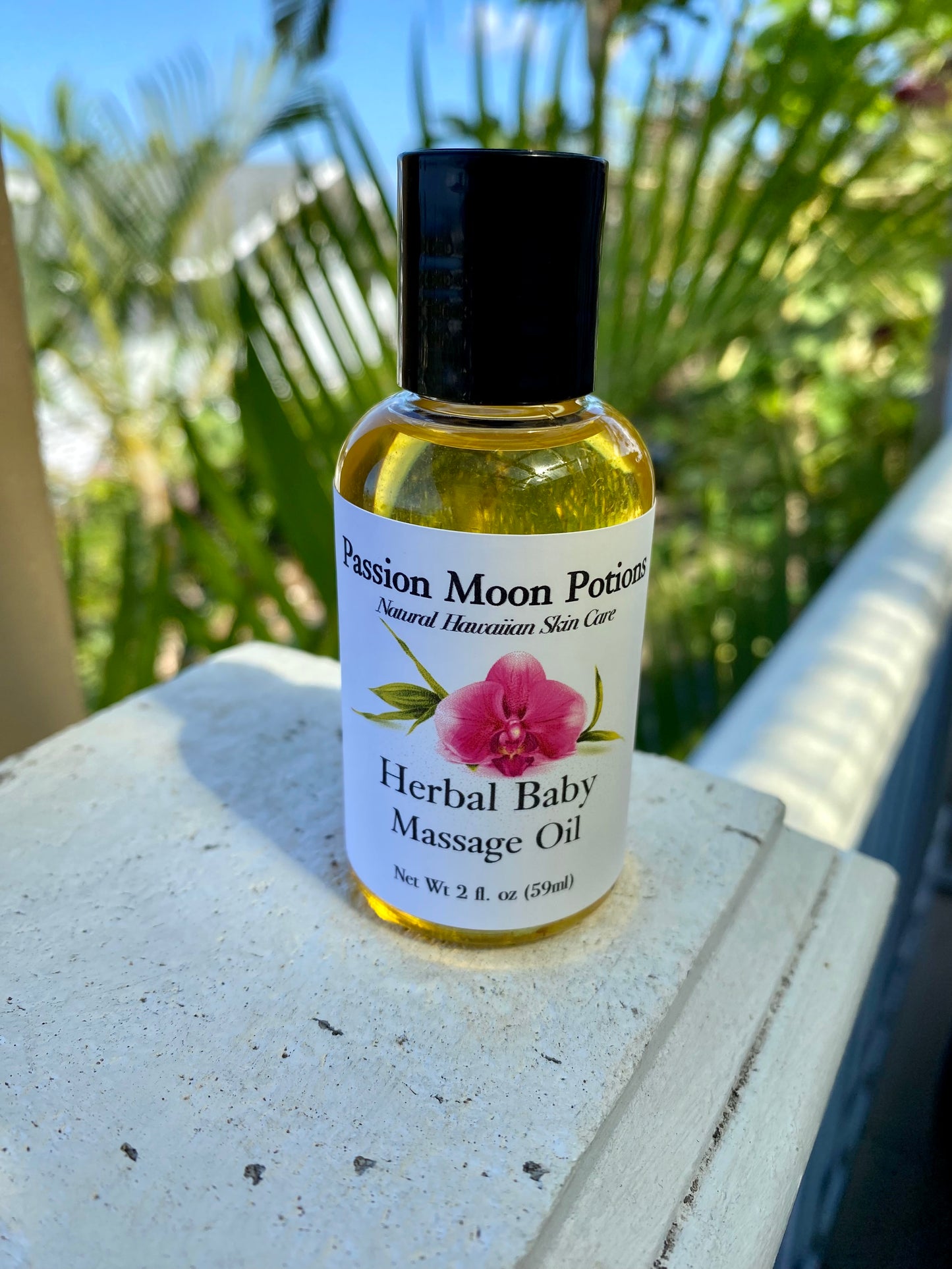 Herbal Baby Massage Oil