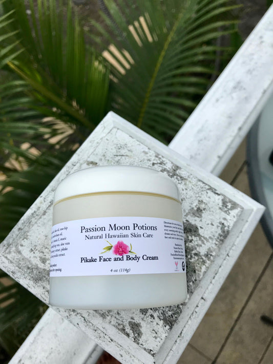 Pikake Face and Body Cream Alcohol-Free